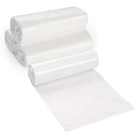 Proheal 33 Gal Clear Trash Bags - 30-40 Gal Large Garbage Can Liners -  10 Microns 20 Coreless Rolls, 500PK 016-LN135-500Case